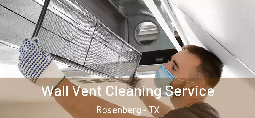 Wall Vent Cleaning Service Rosenberg - TX